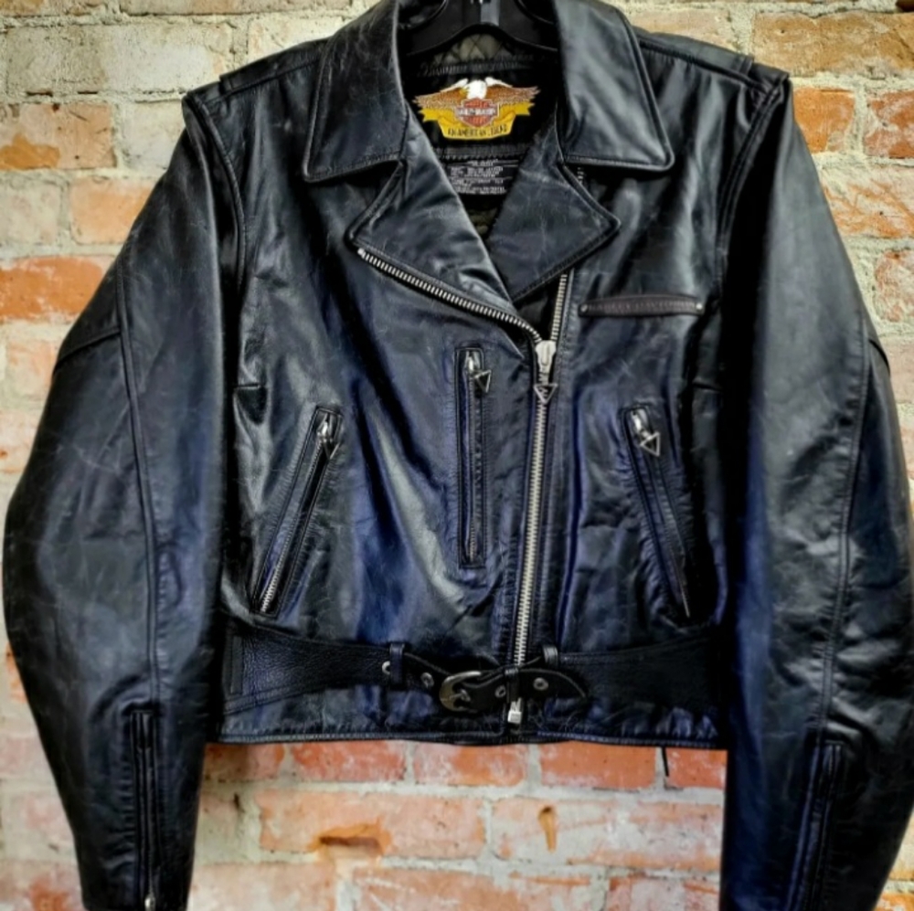 Harley Davidson Leather Riding Jacket XL